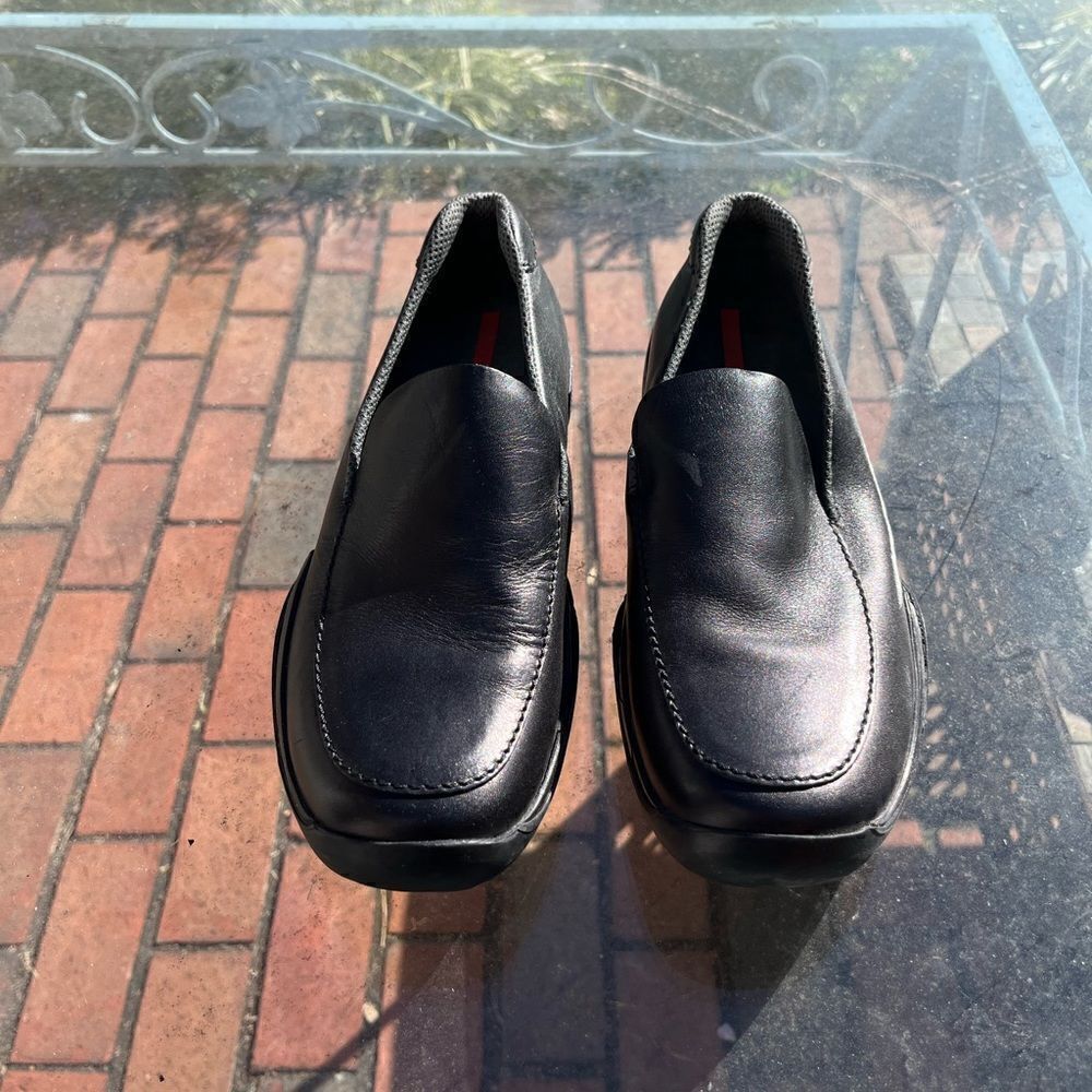Prada Leather Loafers 